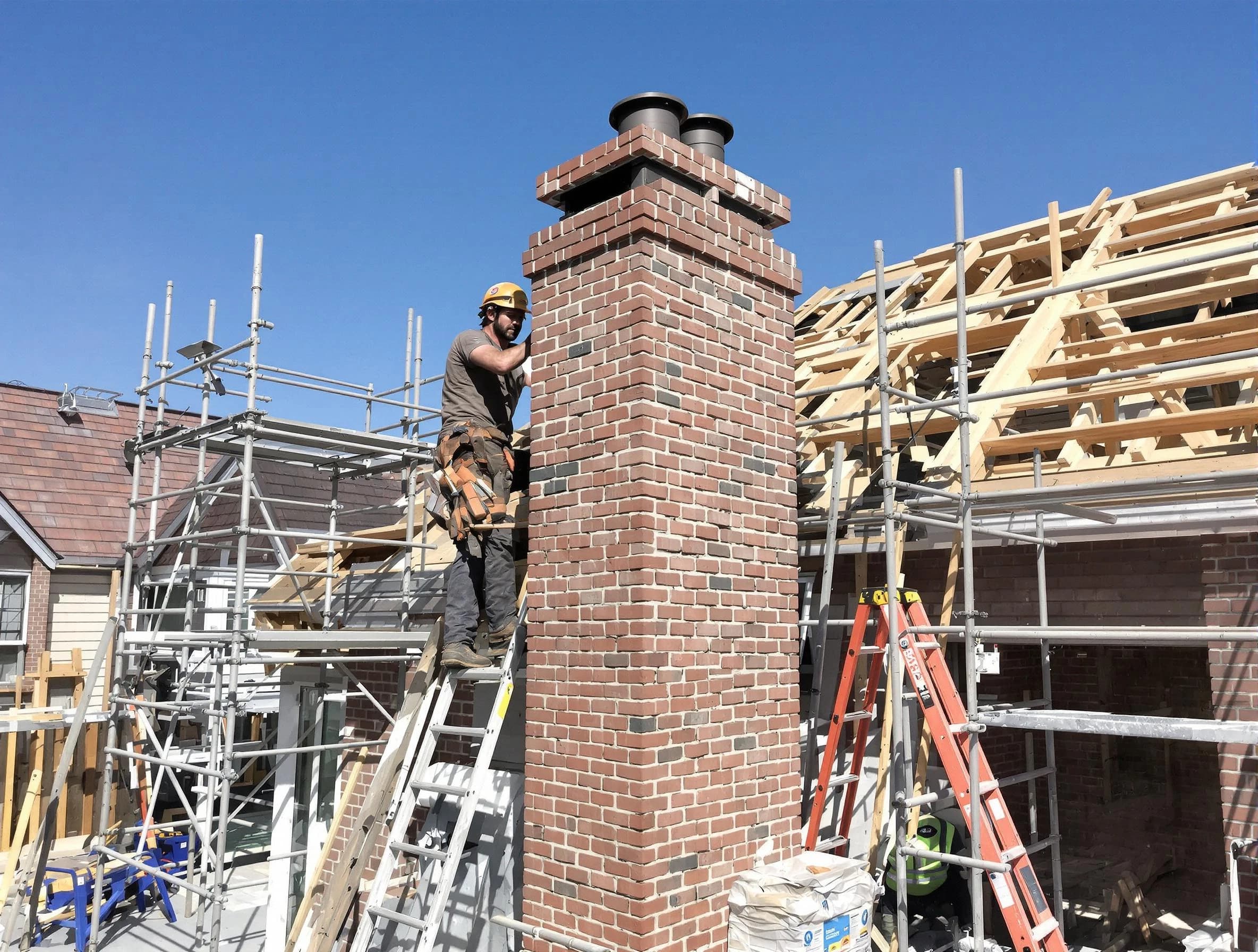 New chimney installation completed by North Brunswick Chimney Sweep in North Brunswick, NJ