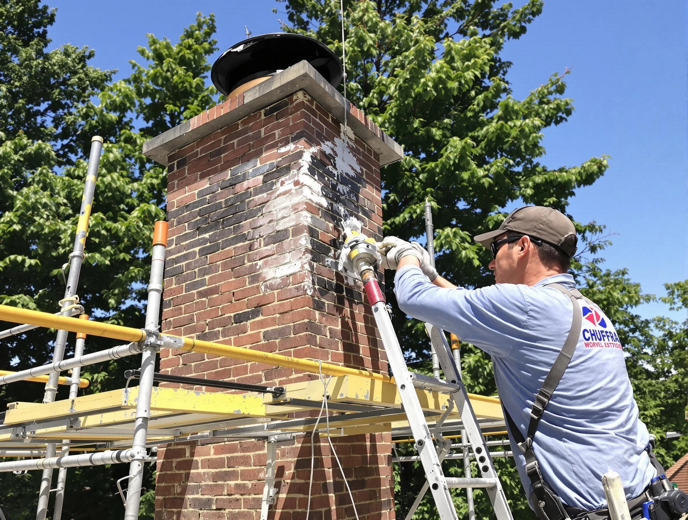 Structural chimney repair by North Brunswick Chimney Sweep in North Brunswick, NJ