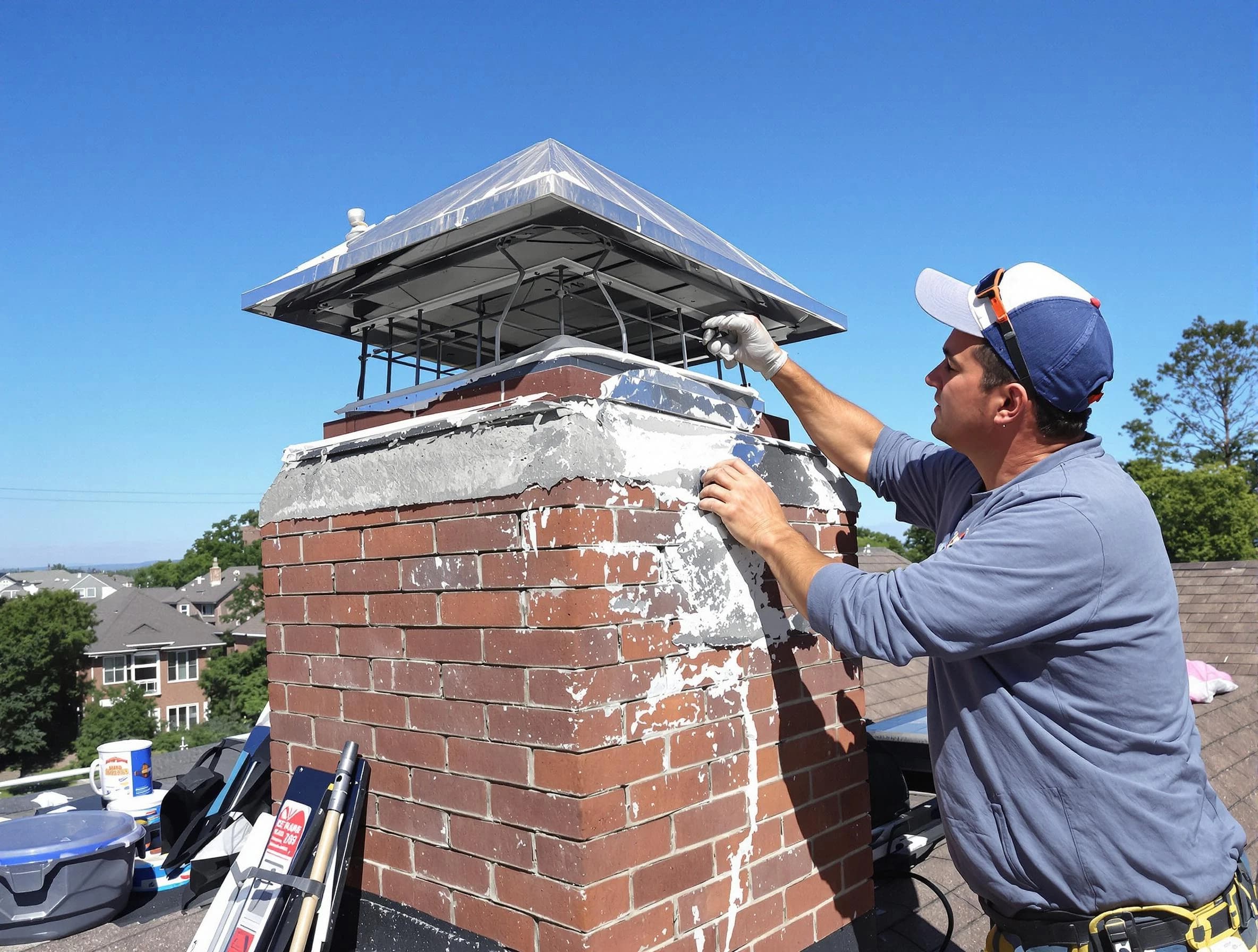 Chimney Crown Services service in North Brunswick, NJ